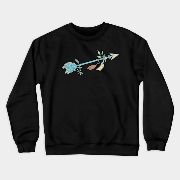 Boho Arrow Crewneck Sweatshirt by Peter the T-Shirt Dude